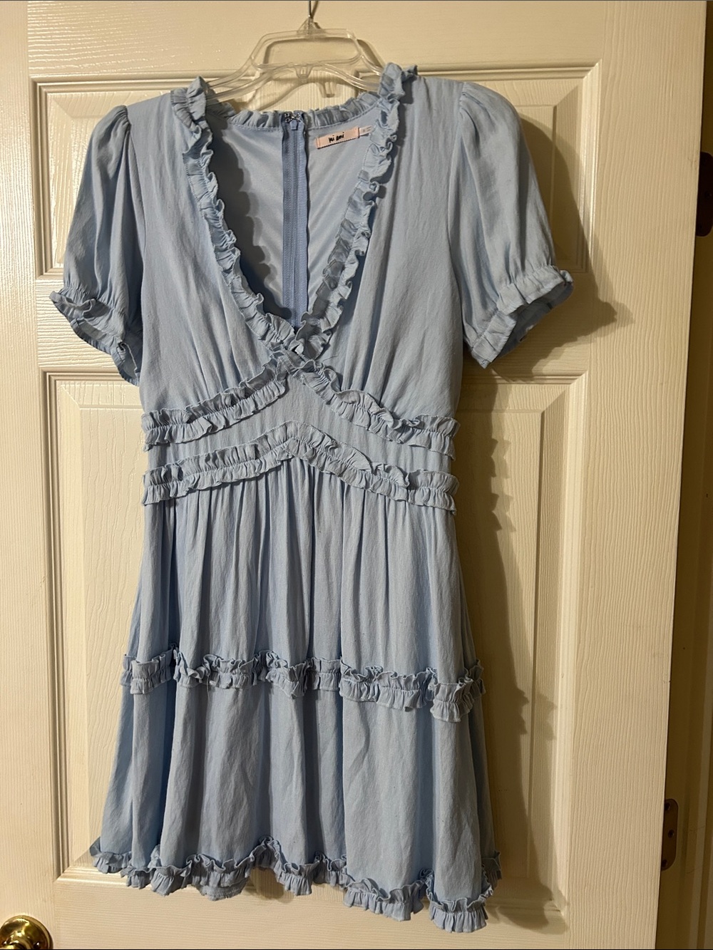 Mi Ami Ruffle Mini-Dress - Picture 2 of 11